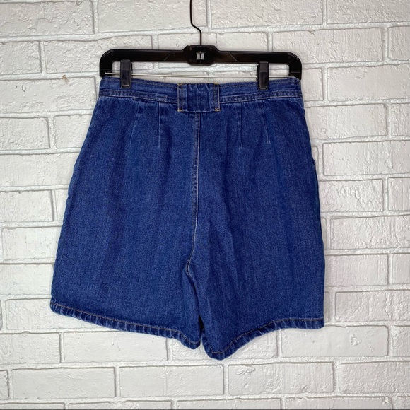 Vintage Denim Skort by Bill Blass Size 6 / Medium - Picture 8 of 12